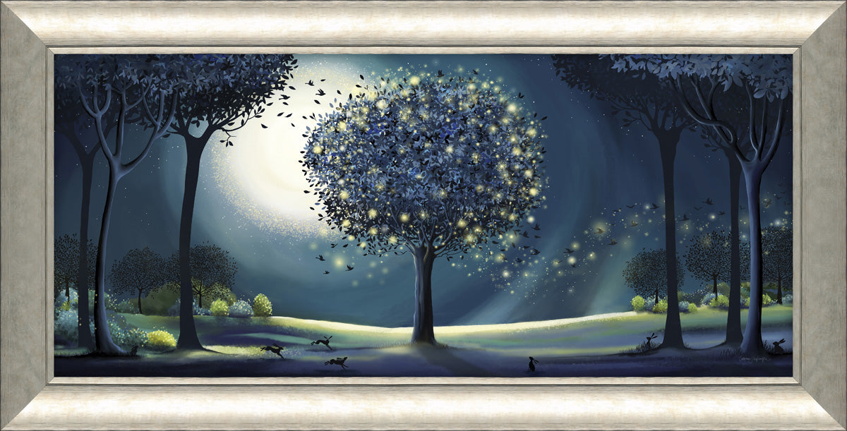 Artko 112cm 'Firefly Tree' Framed Print by Catherine J Stephenson - AK12442