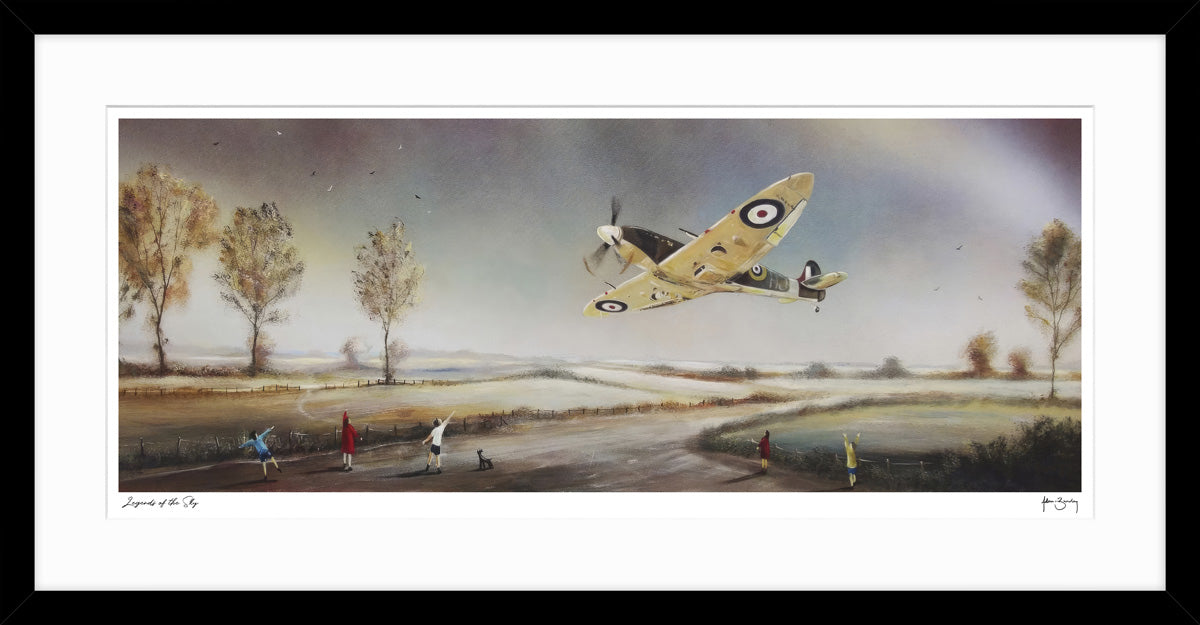 Artko 83.5cm 'Legends of the Sky' Framed Print by Adam Barsby - AK12516