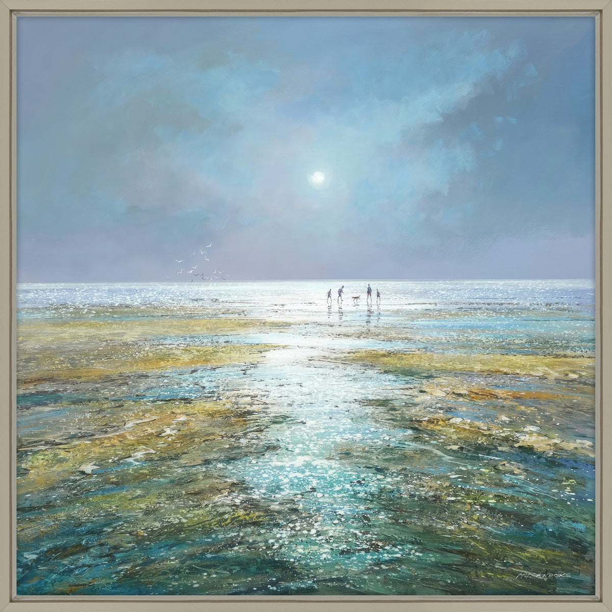 Artko 64cm 'Last Light' Framed Print by Michael Sanders - AK12578