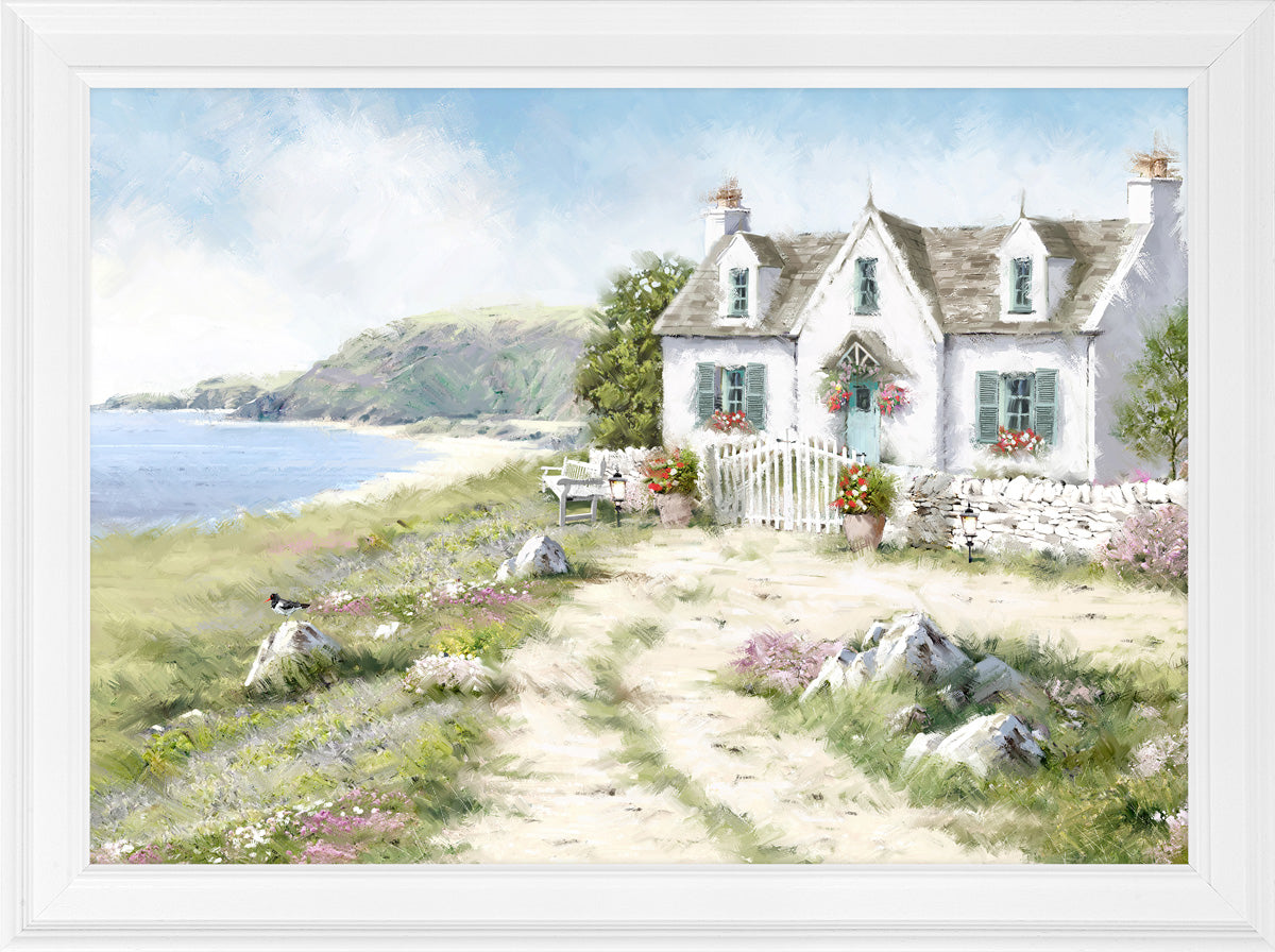 Artko Stampa artistica da parete con cornice del caffè mediterraneo, decorazione scenica per la casa, opera d'arte di Richard Macneil, pronta da appendere Courtyard Cafe I, 41 x 41 cm Artko Stampa artistica da parete con cornice del caffè mediterraneo, decorazione scenica per la casa, opera d'arte di Richard Macneil, pronta da appendere Courtyard Cafe I, 41 x 41 cm