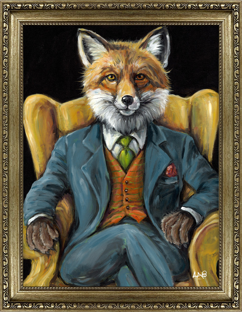 Artko 45cm 'Finnegan Mini' Framed Print by Louise Brown - AK12686