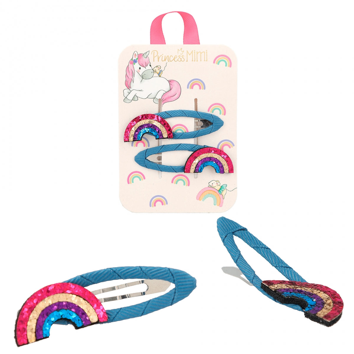 Depesche Princess Mimi Textile Hairclips (Choice of 4) - 0412174