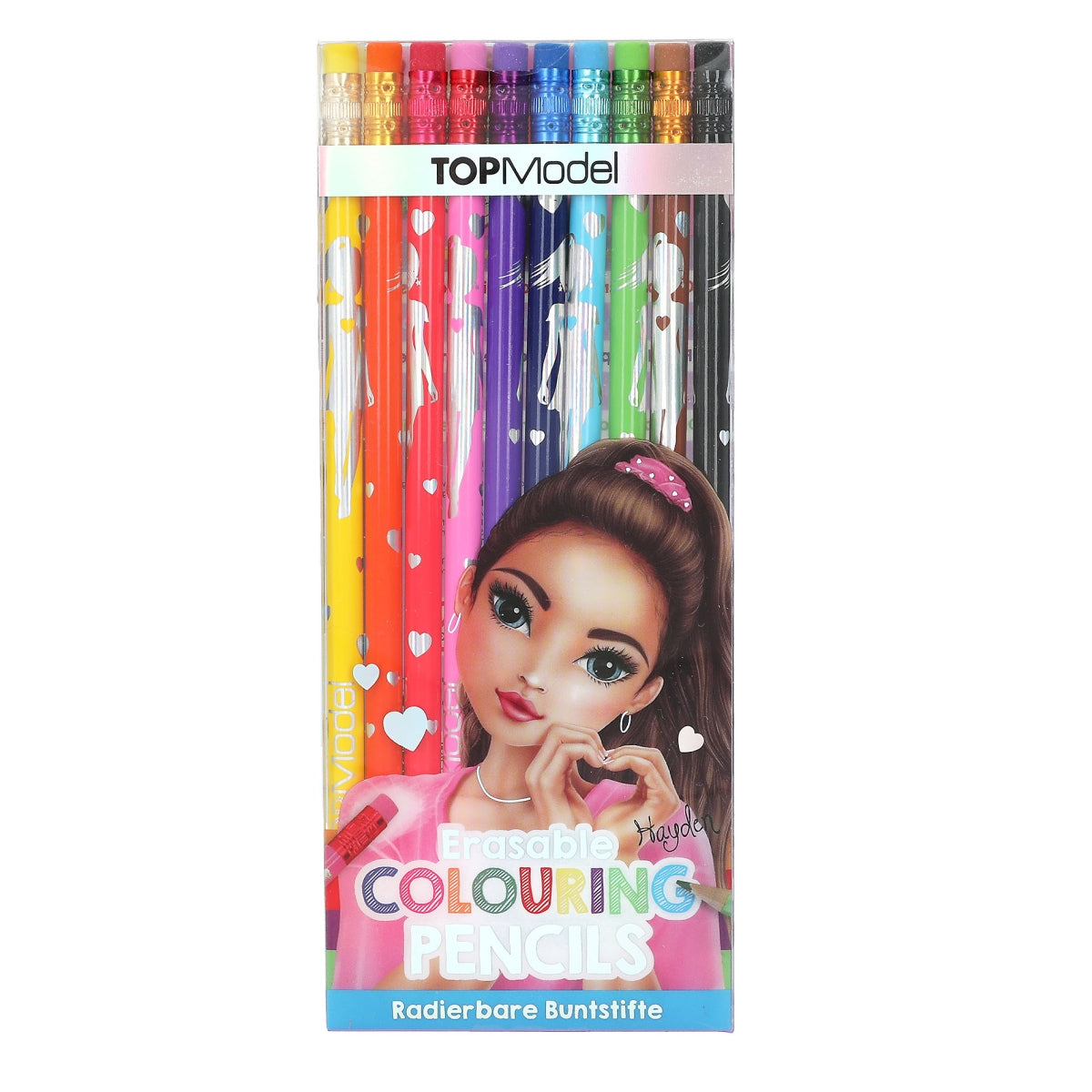 Depesche TopModel Erasable Colouring Pencils - 0412219