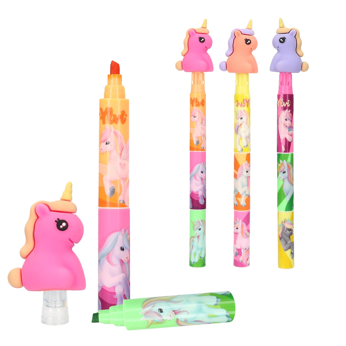 Ylvi Highlighter With Unicorn Topper