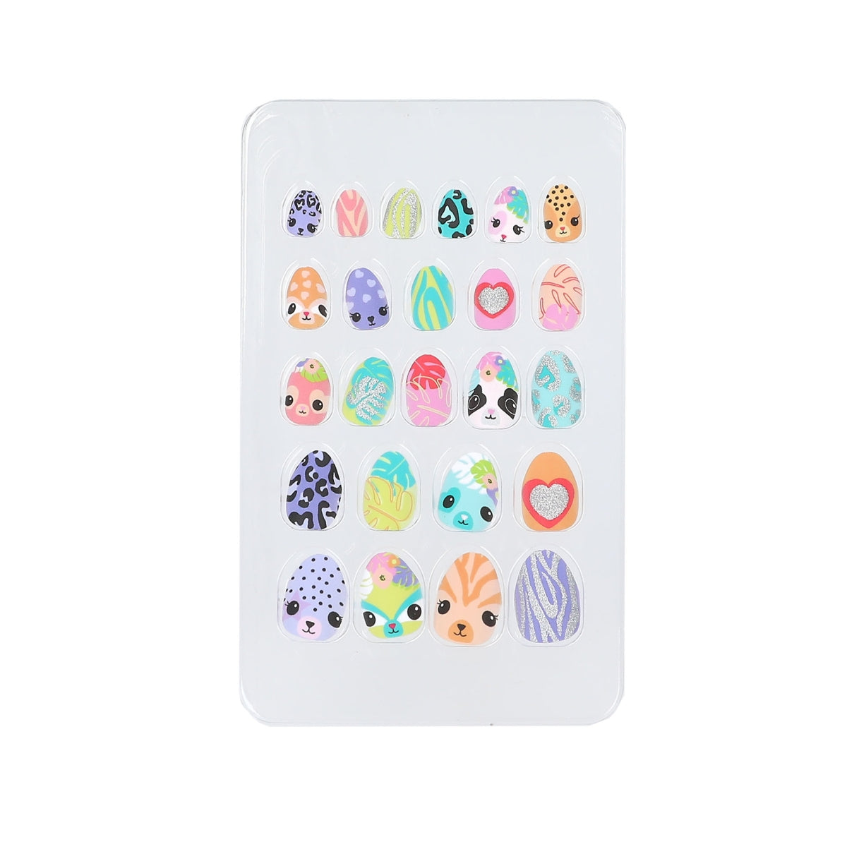 Depesche TopModel Beauty & Me Heart Pointed Animals Artificial Nails - 0412820