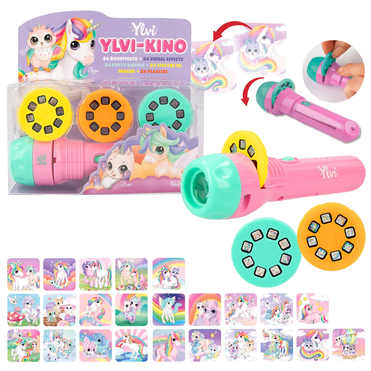 Depesche Ylvi Torch With Visual Effects - 0412905