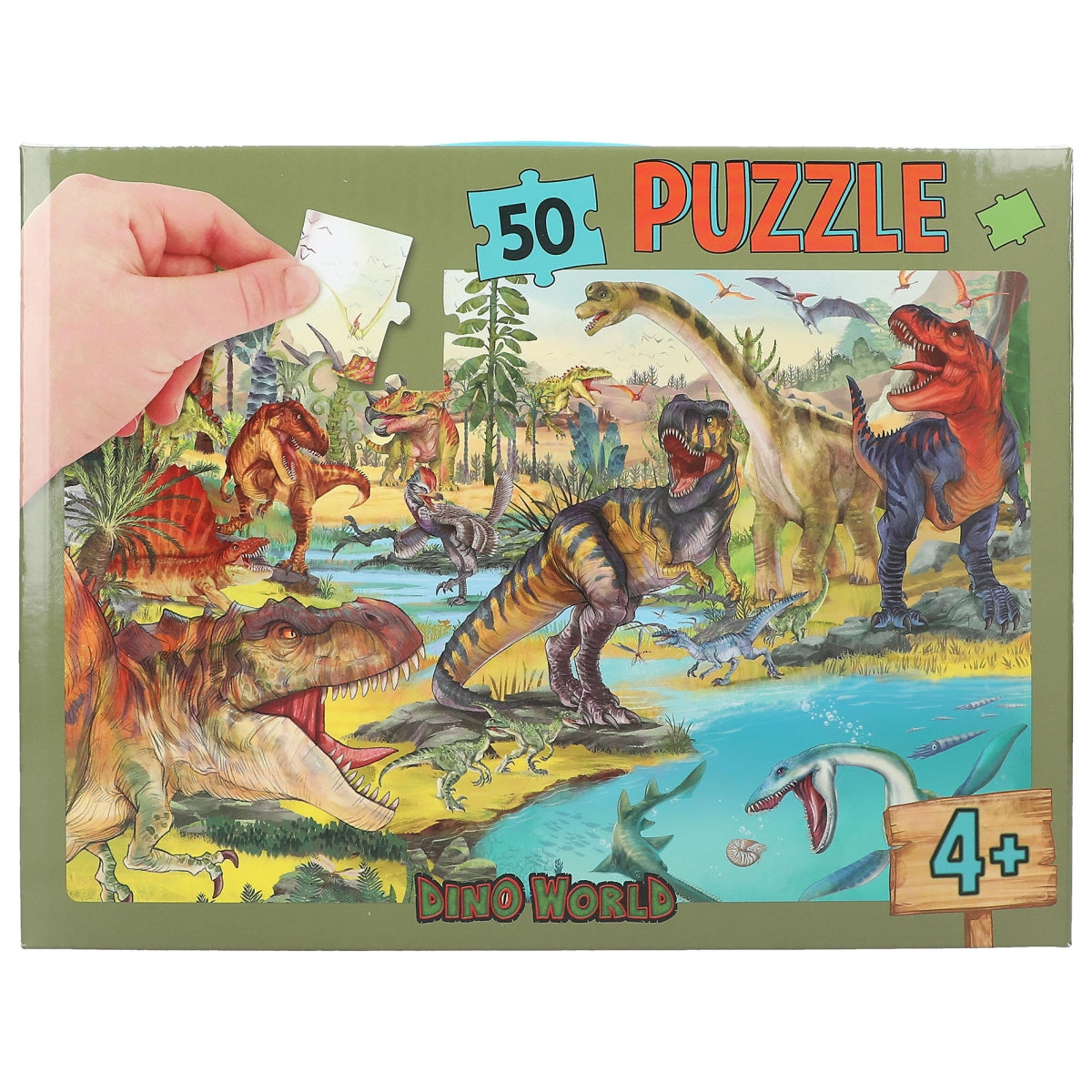 Depesche Dino World 50 Pieces Puzzle - 0413206