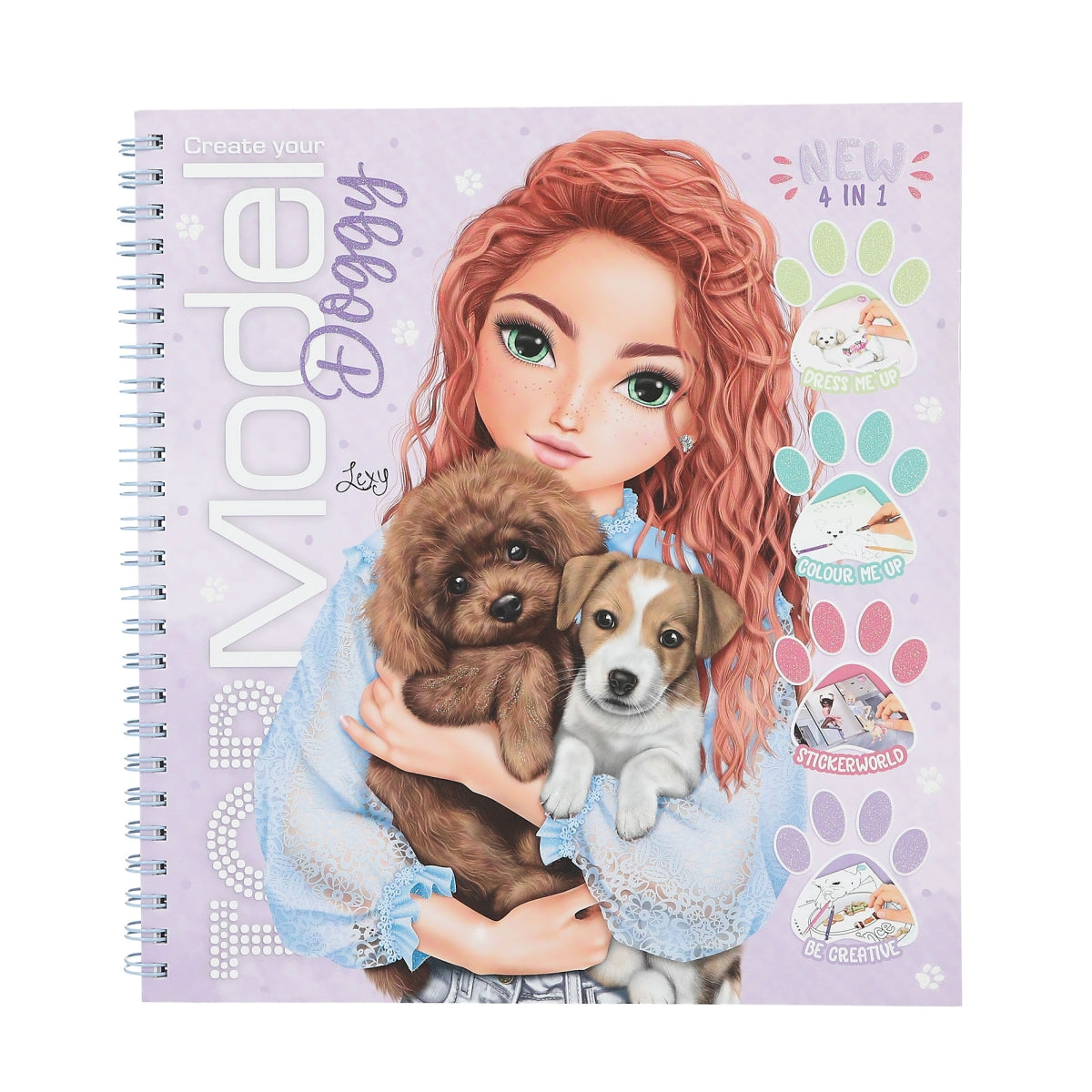 Depesche TopModel Create Your Doggy Colouring Book - 413218