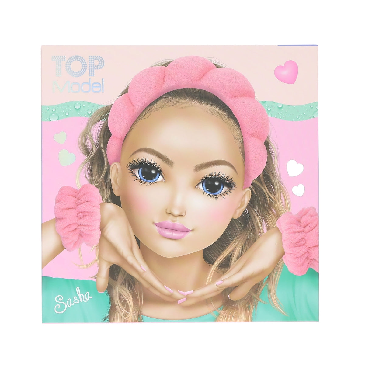 Depesche TopModel Beauty & Me Hairband & Wrist Wash Band - 0413250