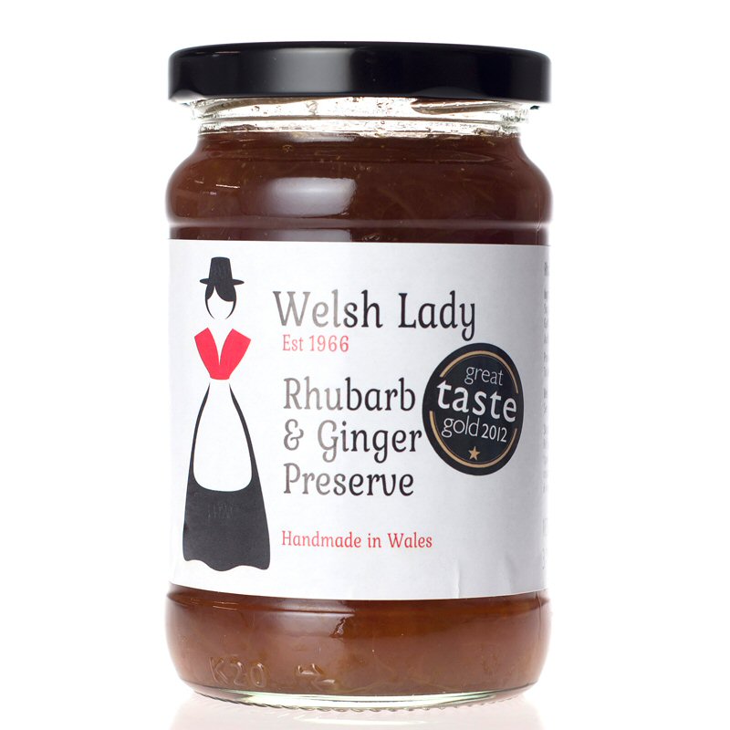 Welsh Lady Rhubarb & Ginger Preserve