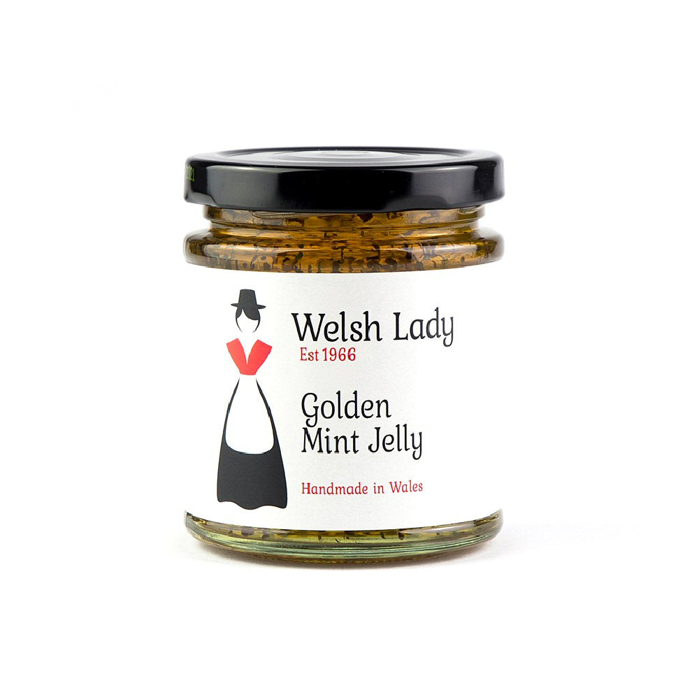 Welsh Lady 227g Golden Mint Jelly