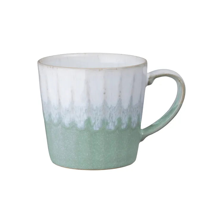 Denby Light Green Reactive Glaze Mug