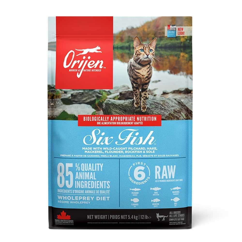 Orijen 1.8kg Six Fish Cat and Kitten Food
