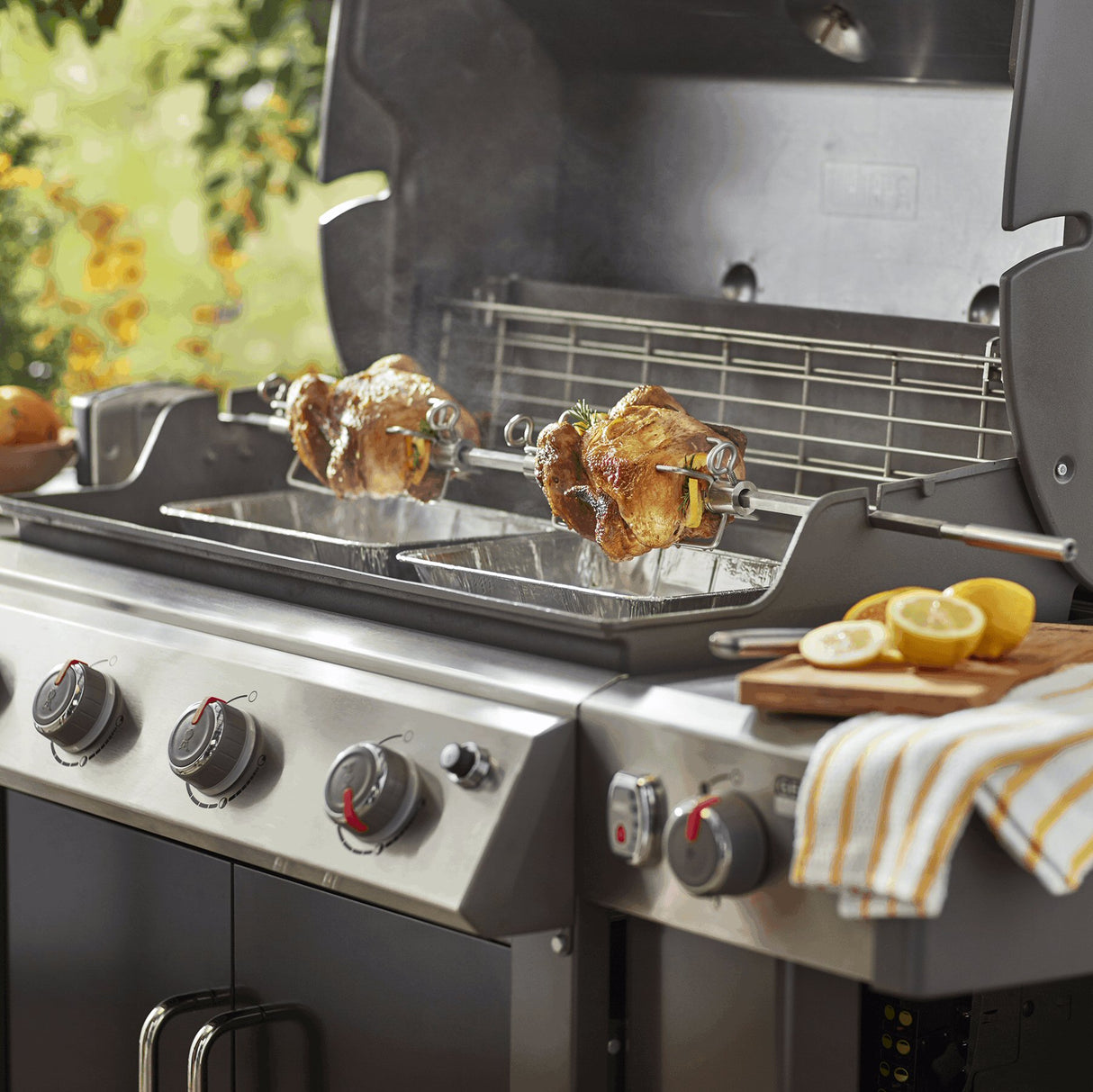 Weber Rotisserie for Genesis 400 Series and Genesis II 400 / 600 Series