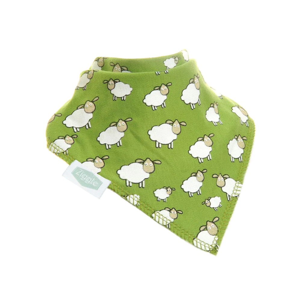 Ziggle Baby Sheep Bib