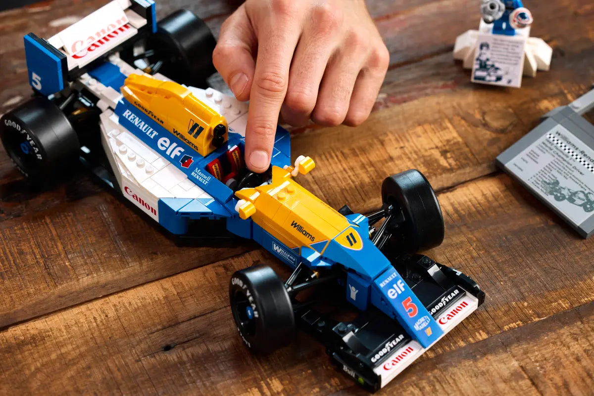 LEGO Williams Racing FW14B & Nigel Mansell