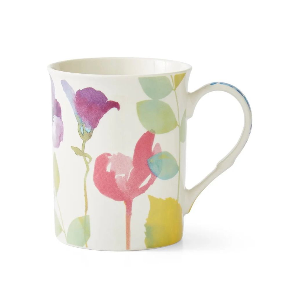 Portmeirion 12cm Water Garden Set of 4 Mugs