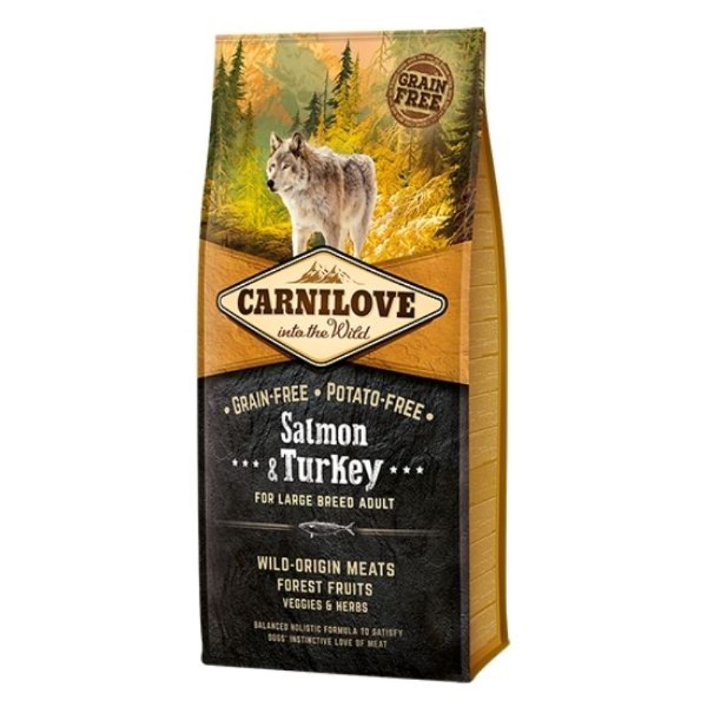 Carnilove 12kg Salmon & Turkey Large Breed Dog Food