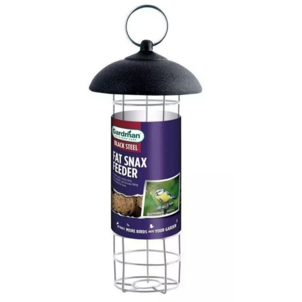 Gardman Black Steel Fat Snax Feeder