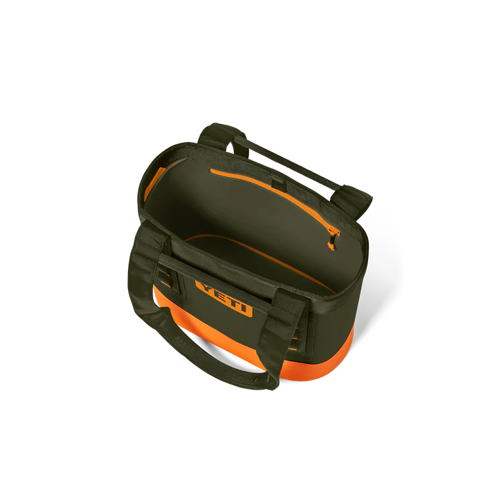 Yeti Camino® 20 Carryall Tote Bag - Olive/Crab Orange