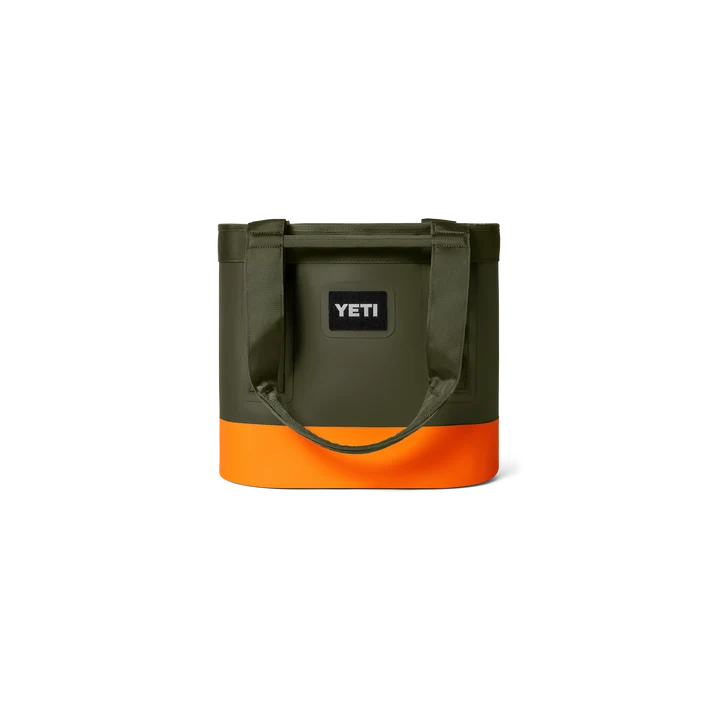 Yeti Camino® 20 Carryall Tote Bag - Olive/Crab Orange