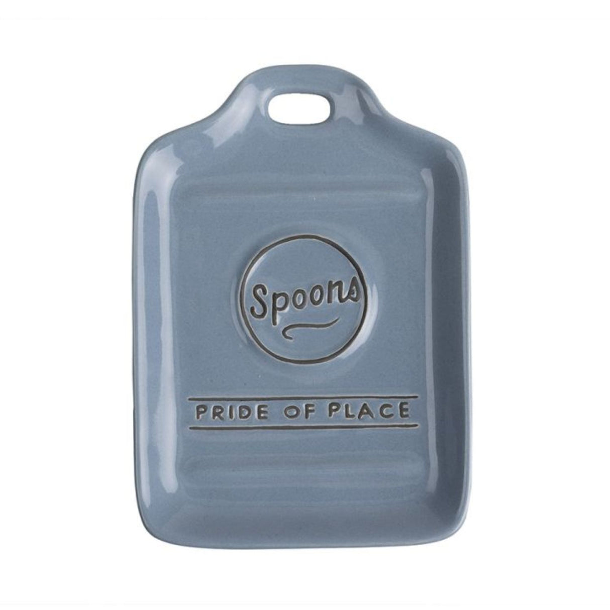 T&G Woodware 10cm Blue Pride of Place Spoon Rest
