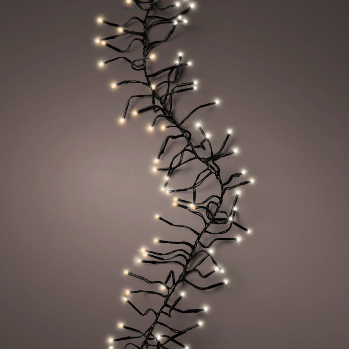 Lumineo 1512 Warm White & Classic Warm LED Twinkle Cluster Lights (14m)