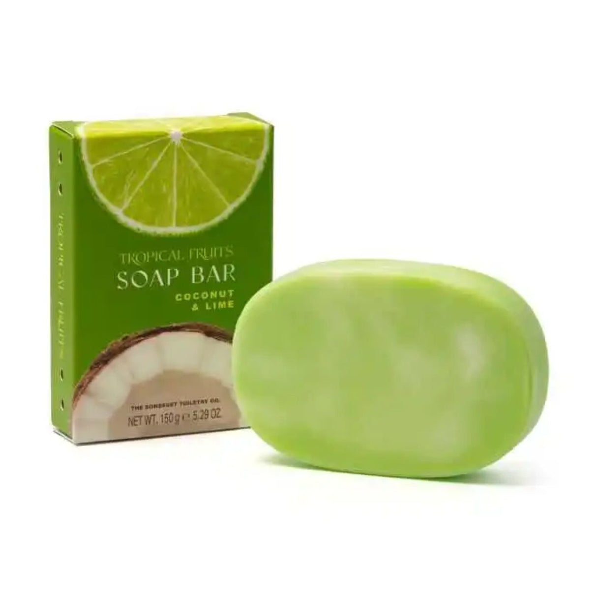 Tropical Fruits 150g Coconut & Lime Marbled Soap Bar