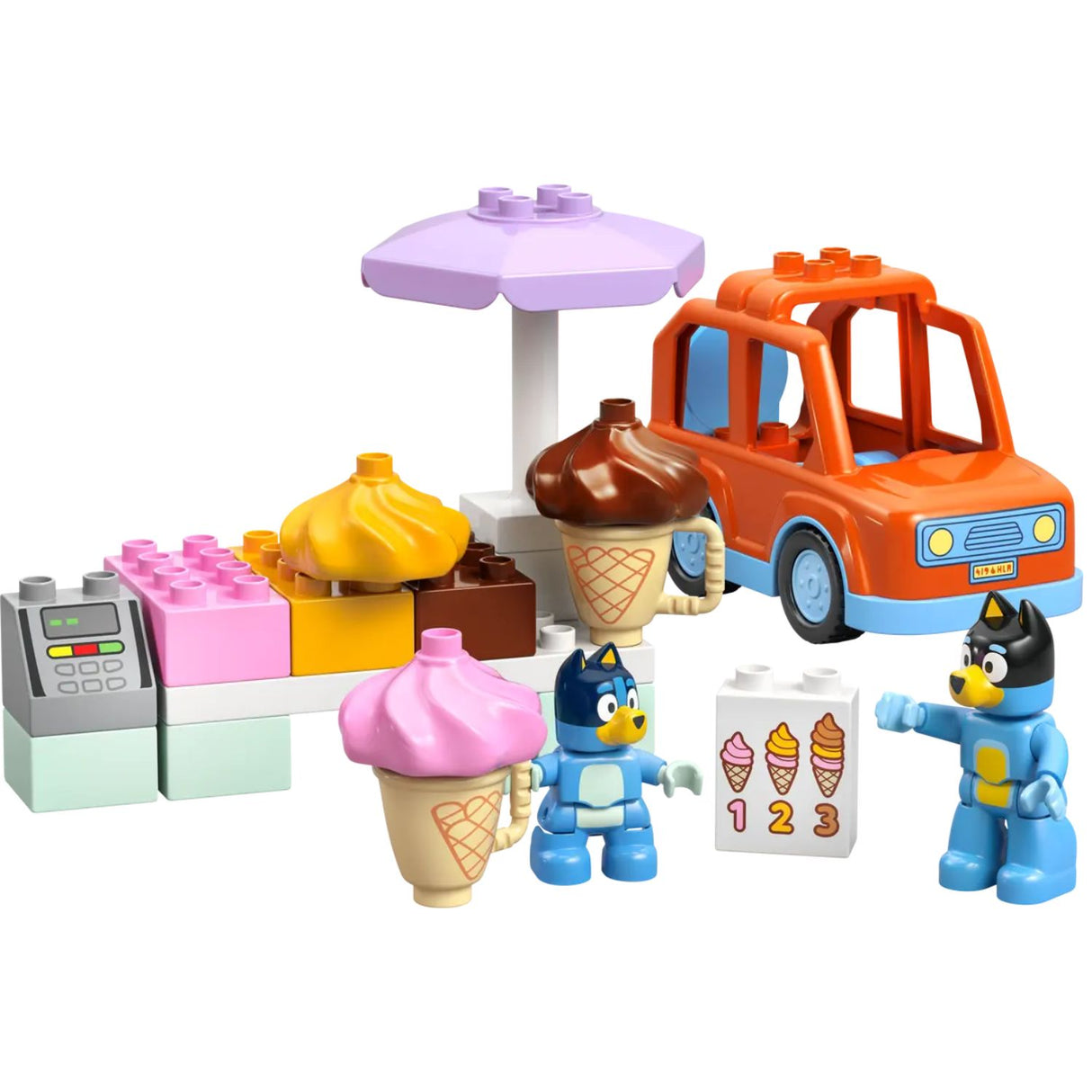 Lego Duplo Ice Cream Trip with Bluey