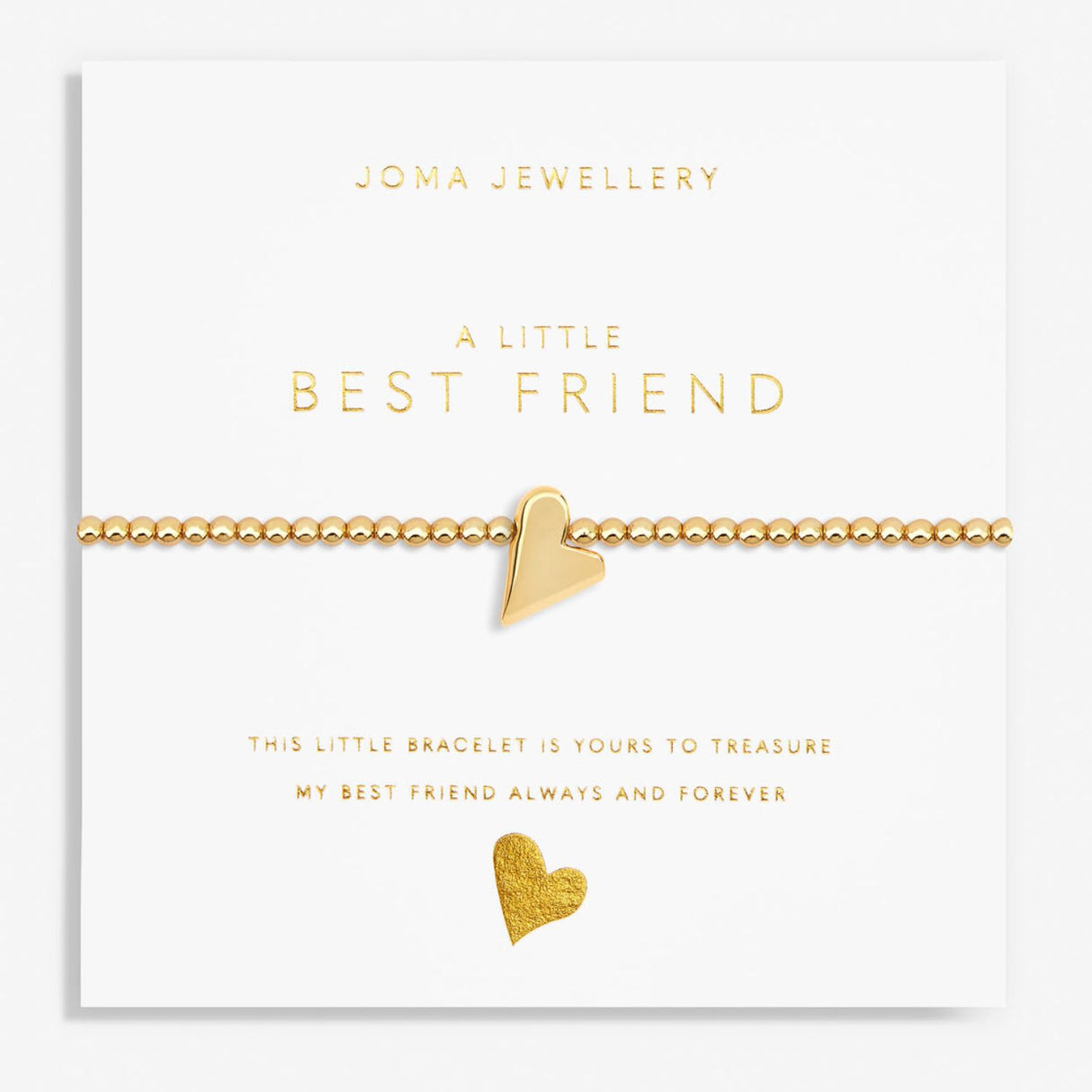 Joma Jewellery Gold A Little 'Best Friend' Bracelet