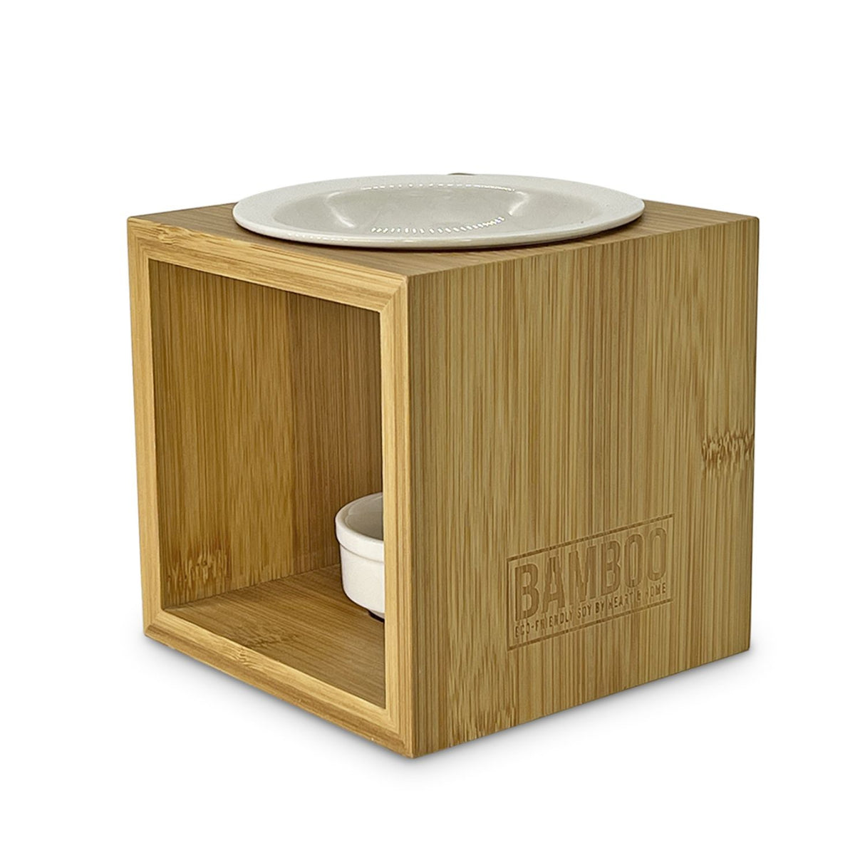 History & Heraldry Bamboo Light Wood Wax Melt Burner