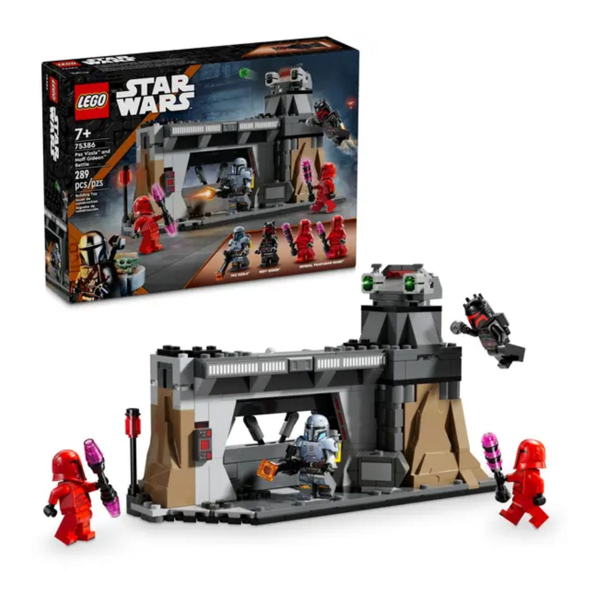 LEGO Star Wars Paz Vizsla & Moff Gideon Battle