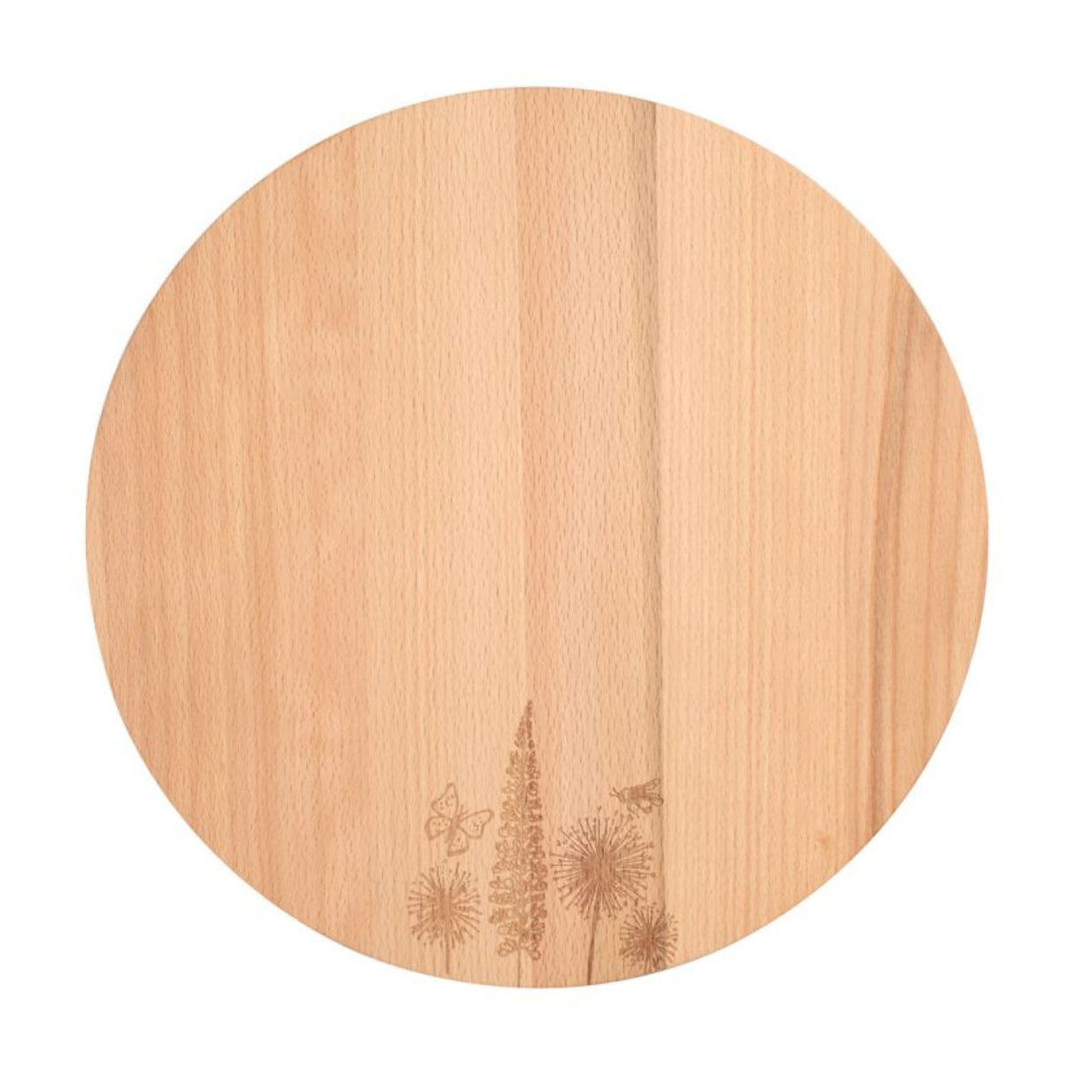 T&G Woodware 30cm Cottage Garden Round Serving Board