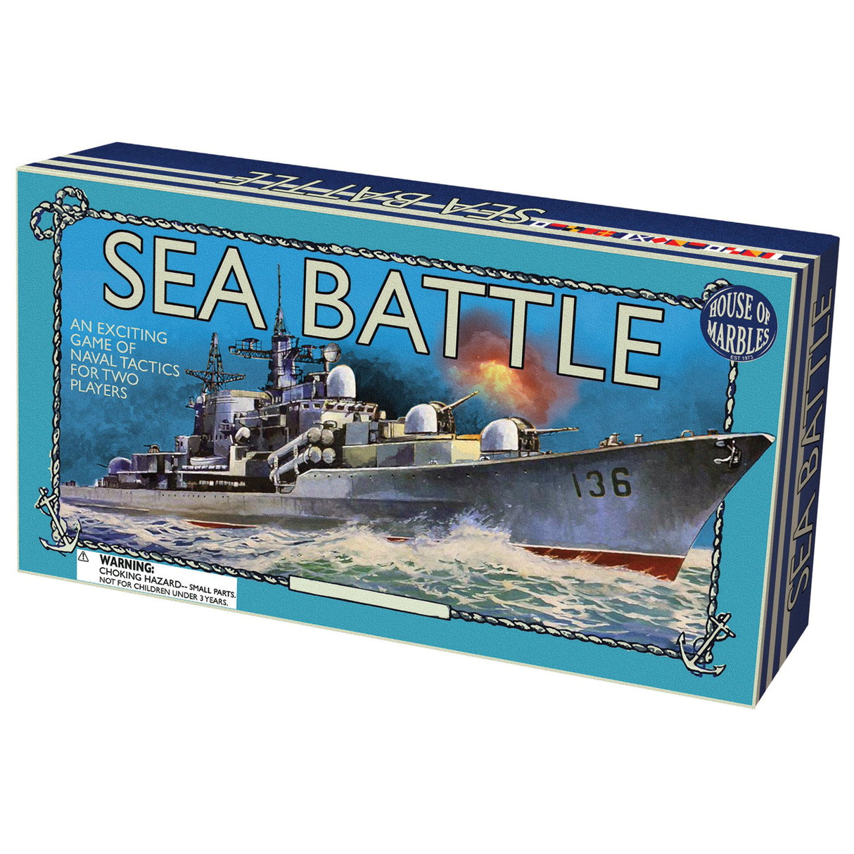 House of Marbles Sea Battle Board Game
