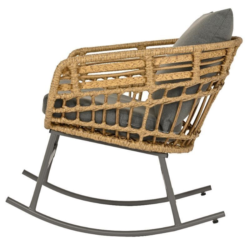 Kaemingk Natural River Wicker Rocking Chair - 9899232