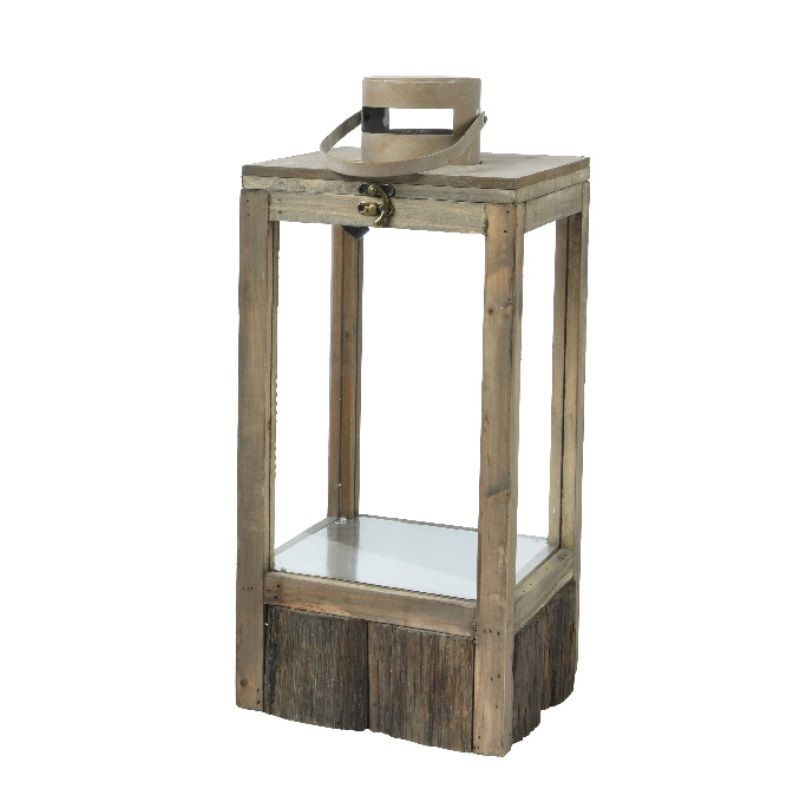 Kaemingk Rectangle Firewood Lantern - Small