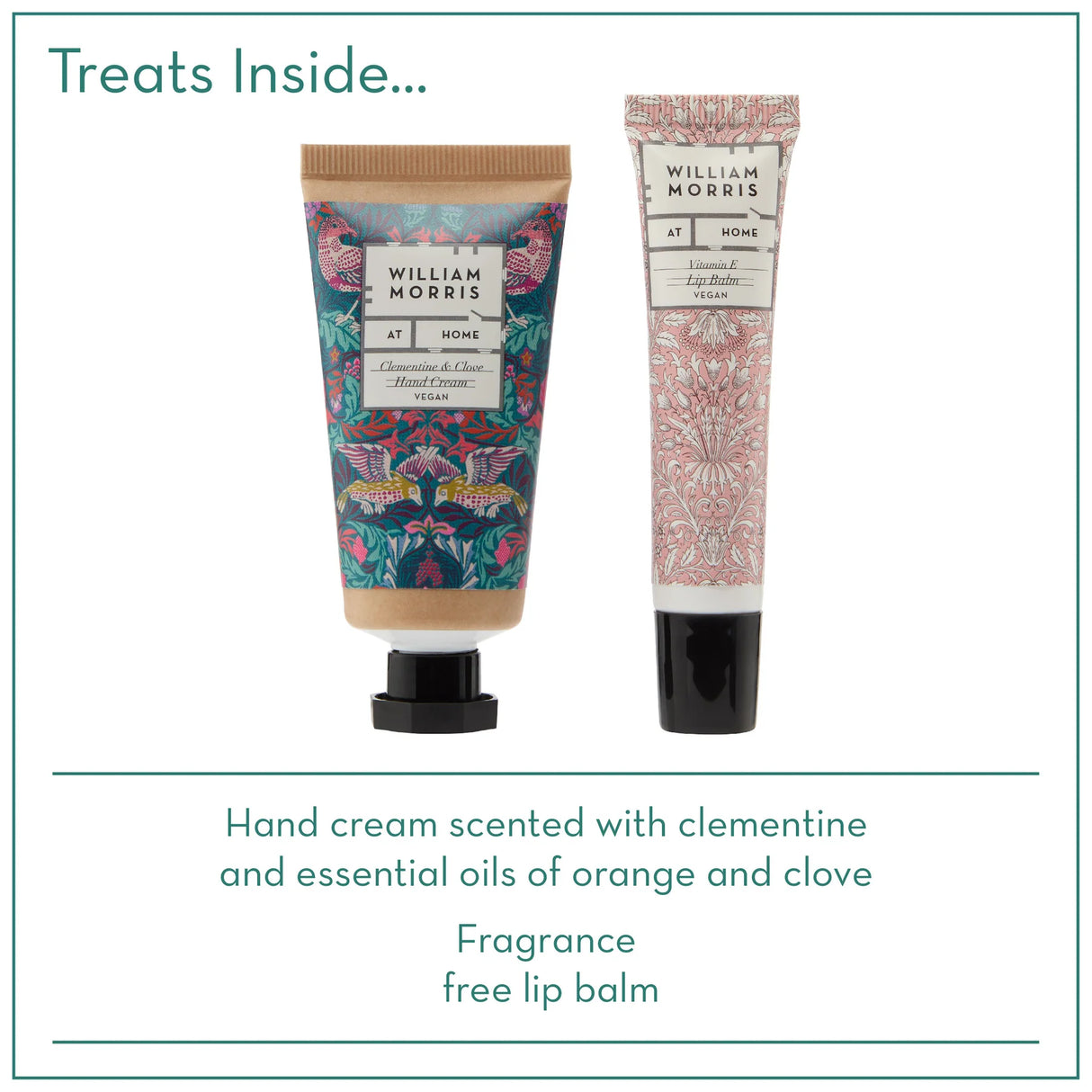 William Morris Bird & Yare Use & Reuse Fabric Cracker Gift Set