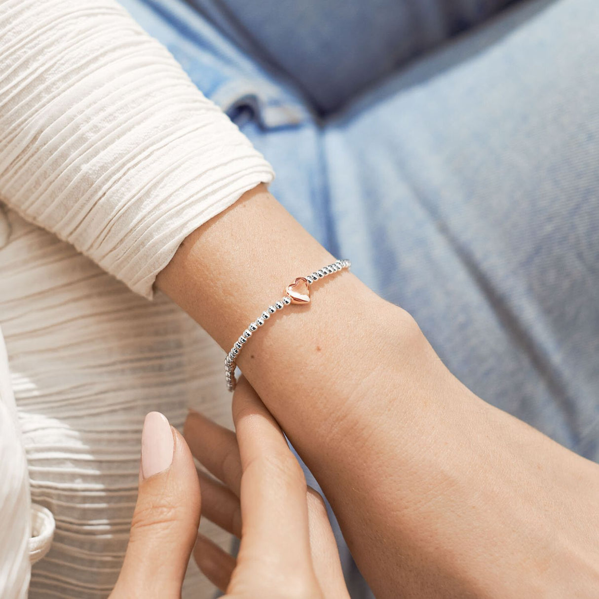 Joma Jewellery Silver A Little 'Proud Of You' Bracelet