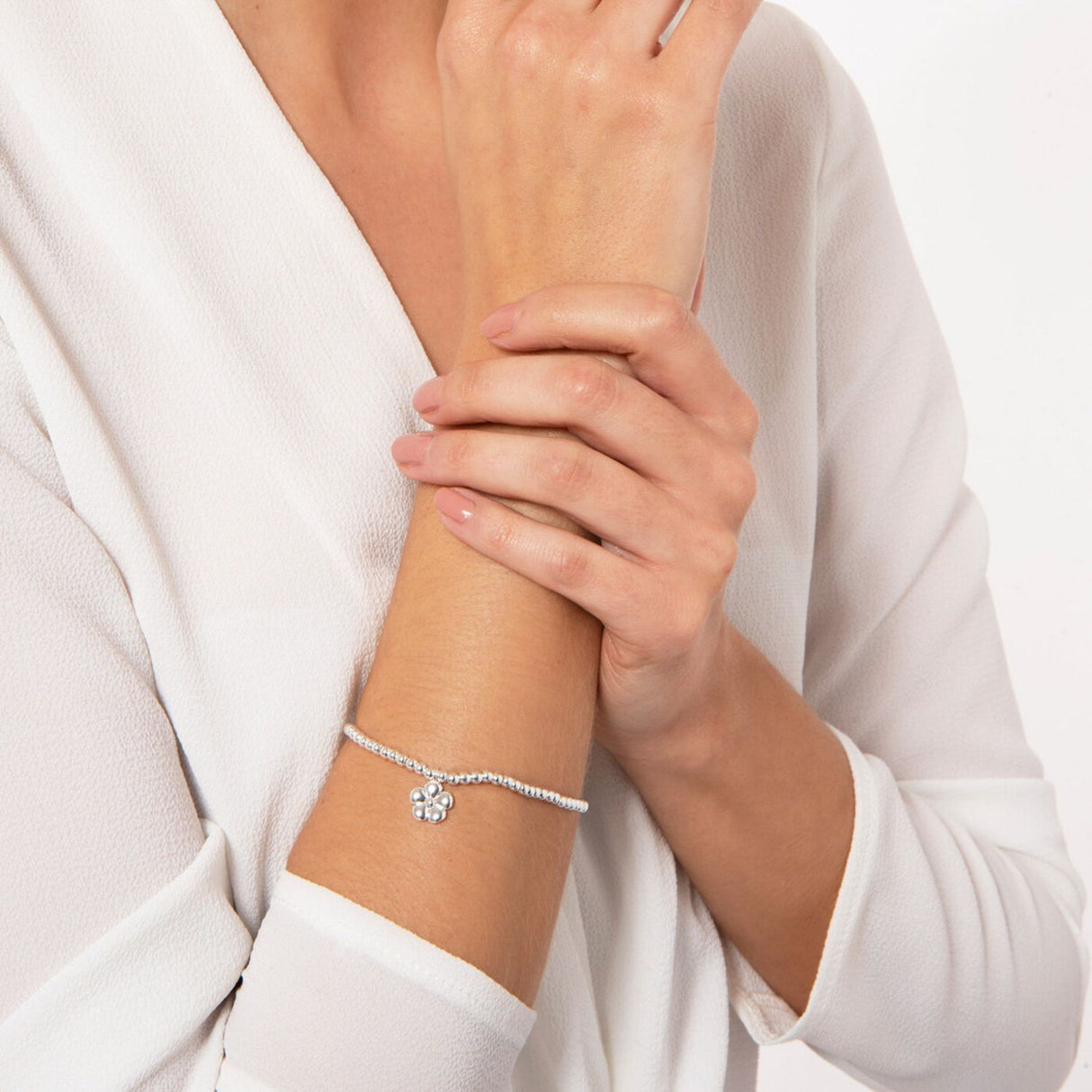 Joma Jewellery Silver A Little 'Wonderful Grandma' Bracelet