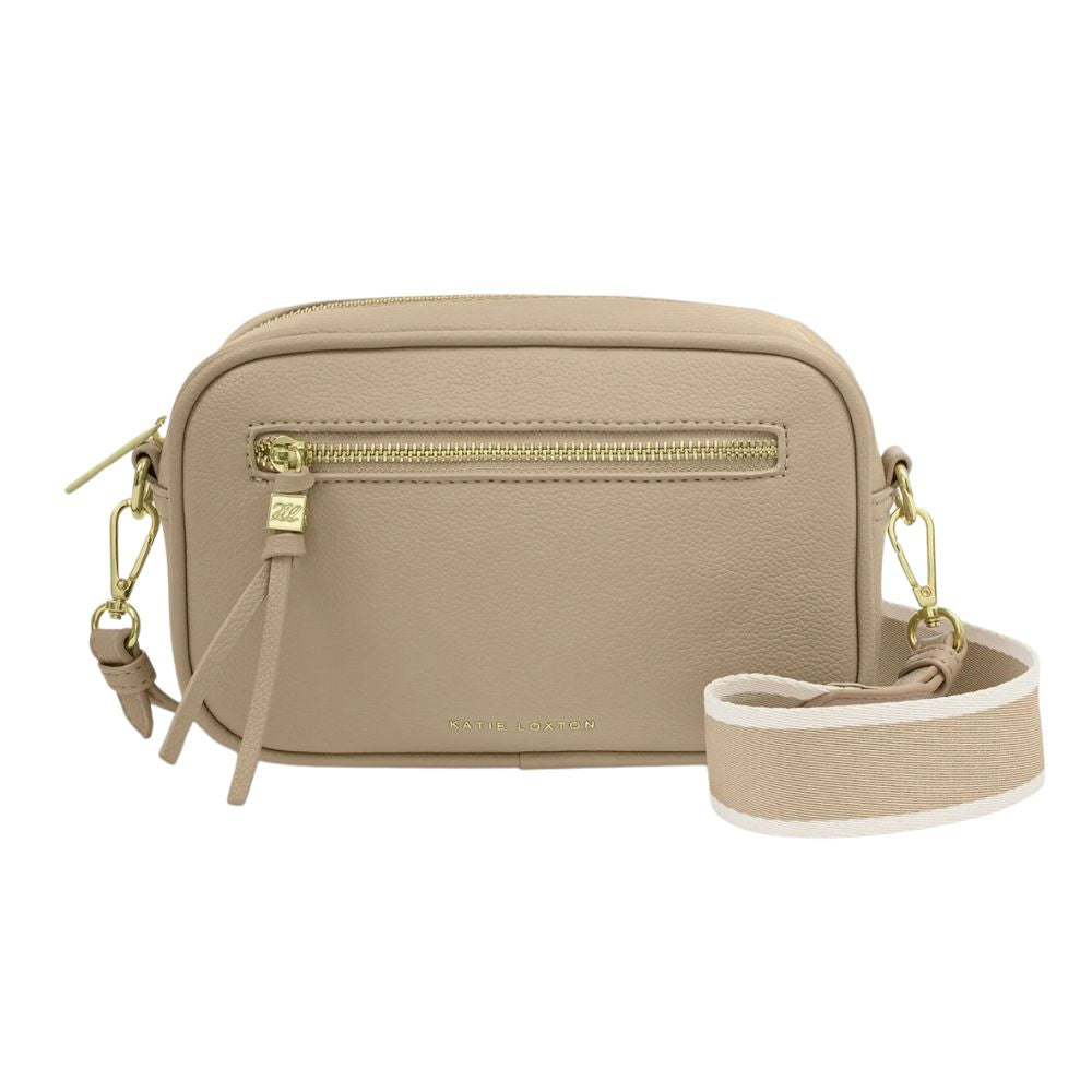 Katie Loxton Lottie Crossbody Bag - Light Taupe