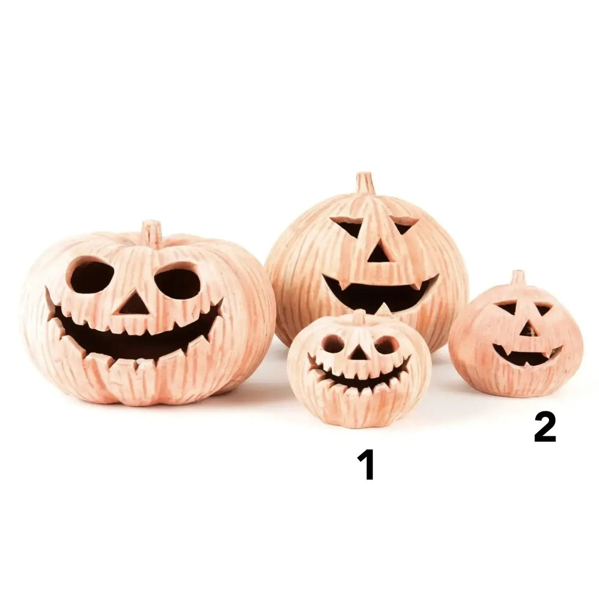 Woodlodge 15cm Terracotta Pumpkin Figure