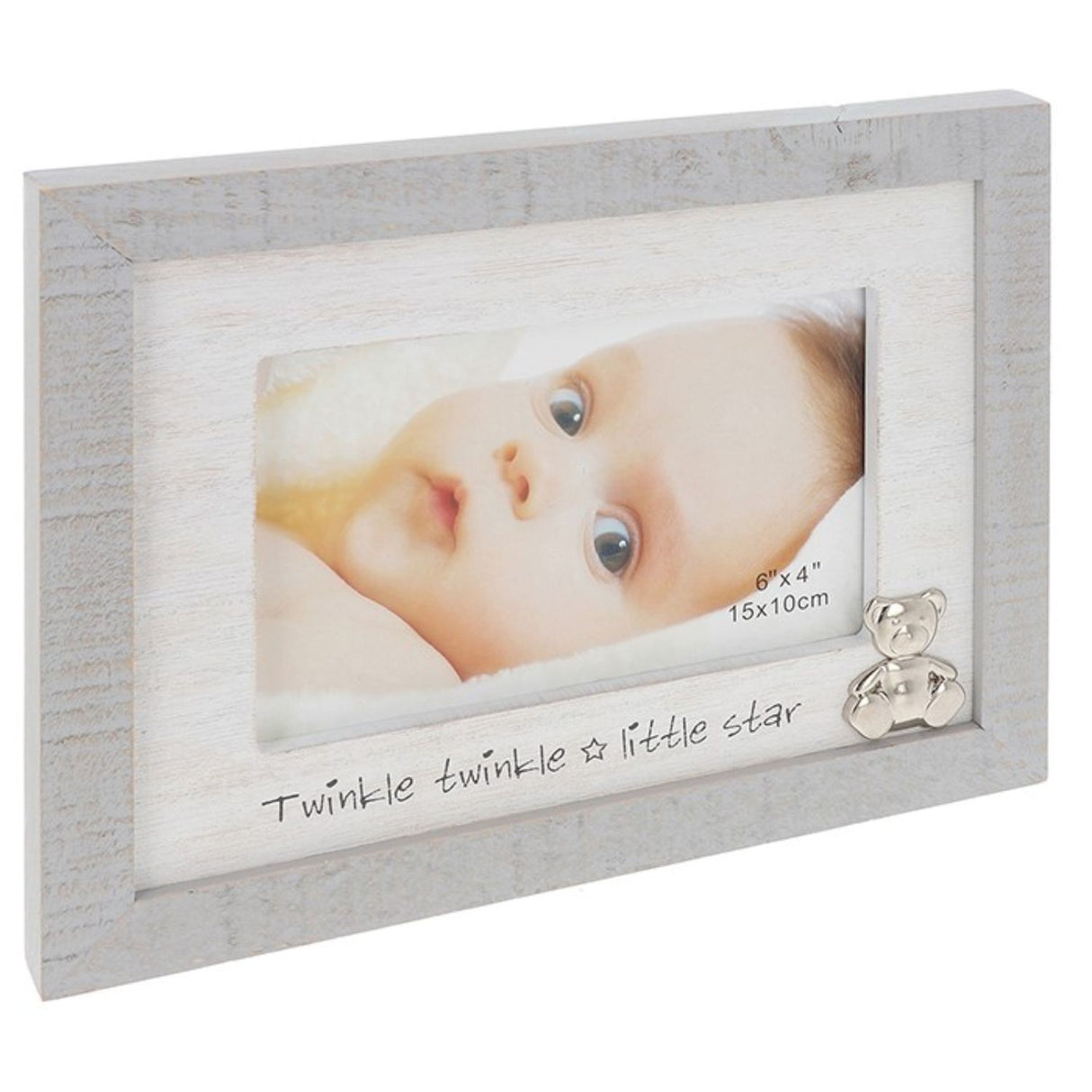 Joe Davies 22.5cm New Baby Rustic Sentiment Frame - 335677
