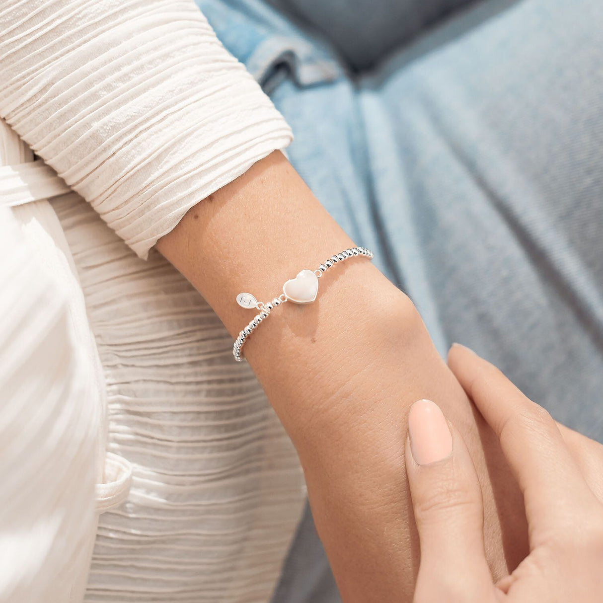 Joma Jewellery Silver A Little 'Marvellous Mum' Bracelet