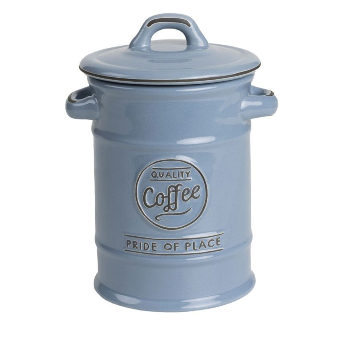 T&G Woodware 18cm Blue Pride of Place Coffee Jar