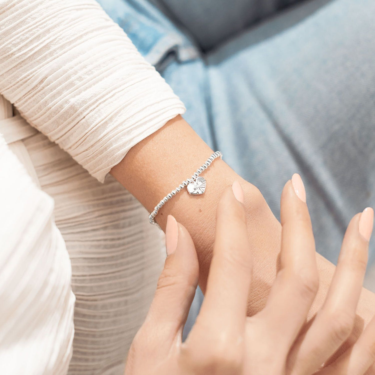 Joma Jewellery Silver A Little 'Happy 30th Birthday' Bracelet