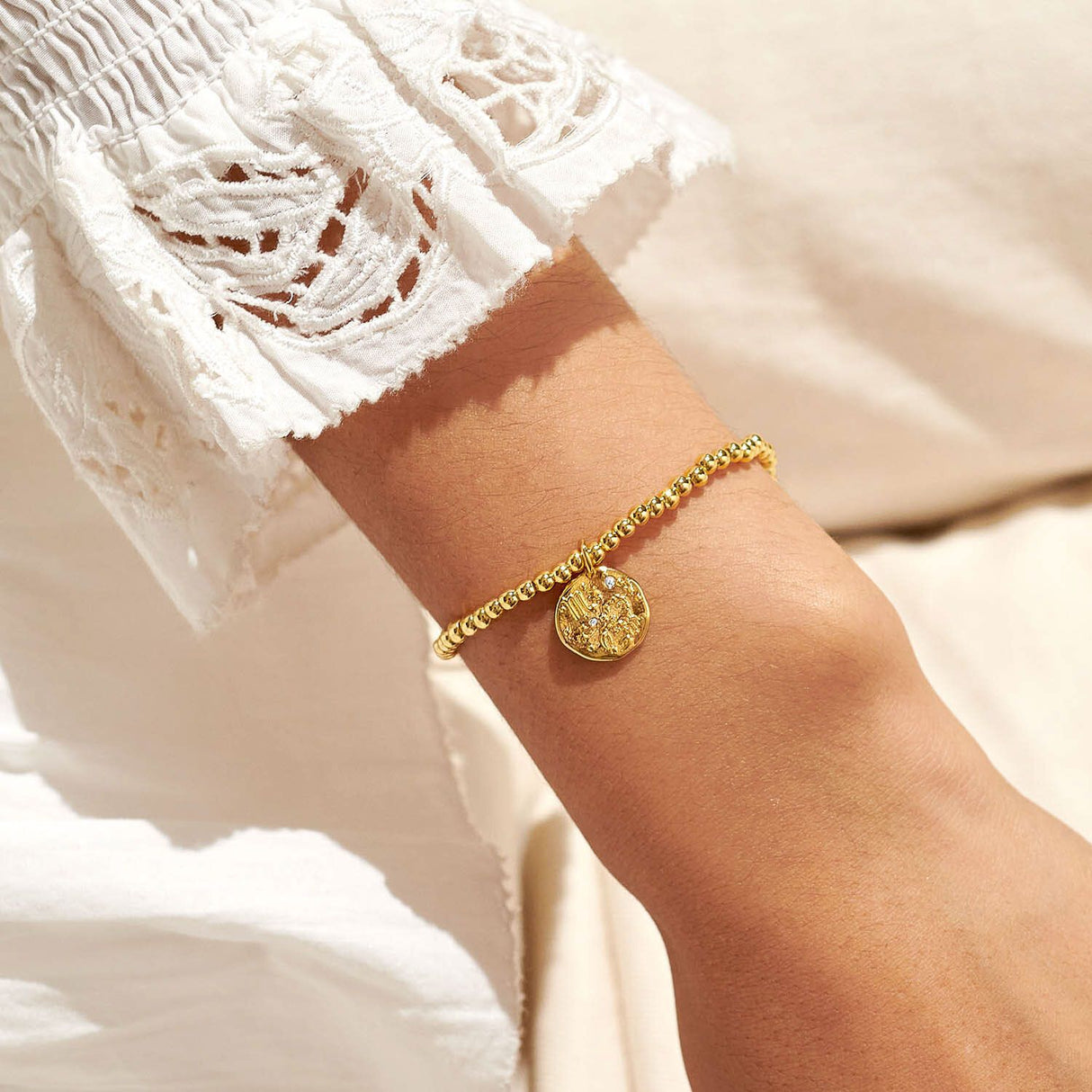 Joma Jewellery Gold Star Sign A Little 'Scorpio' Bracelet