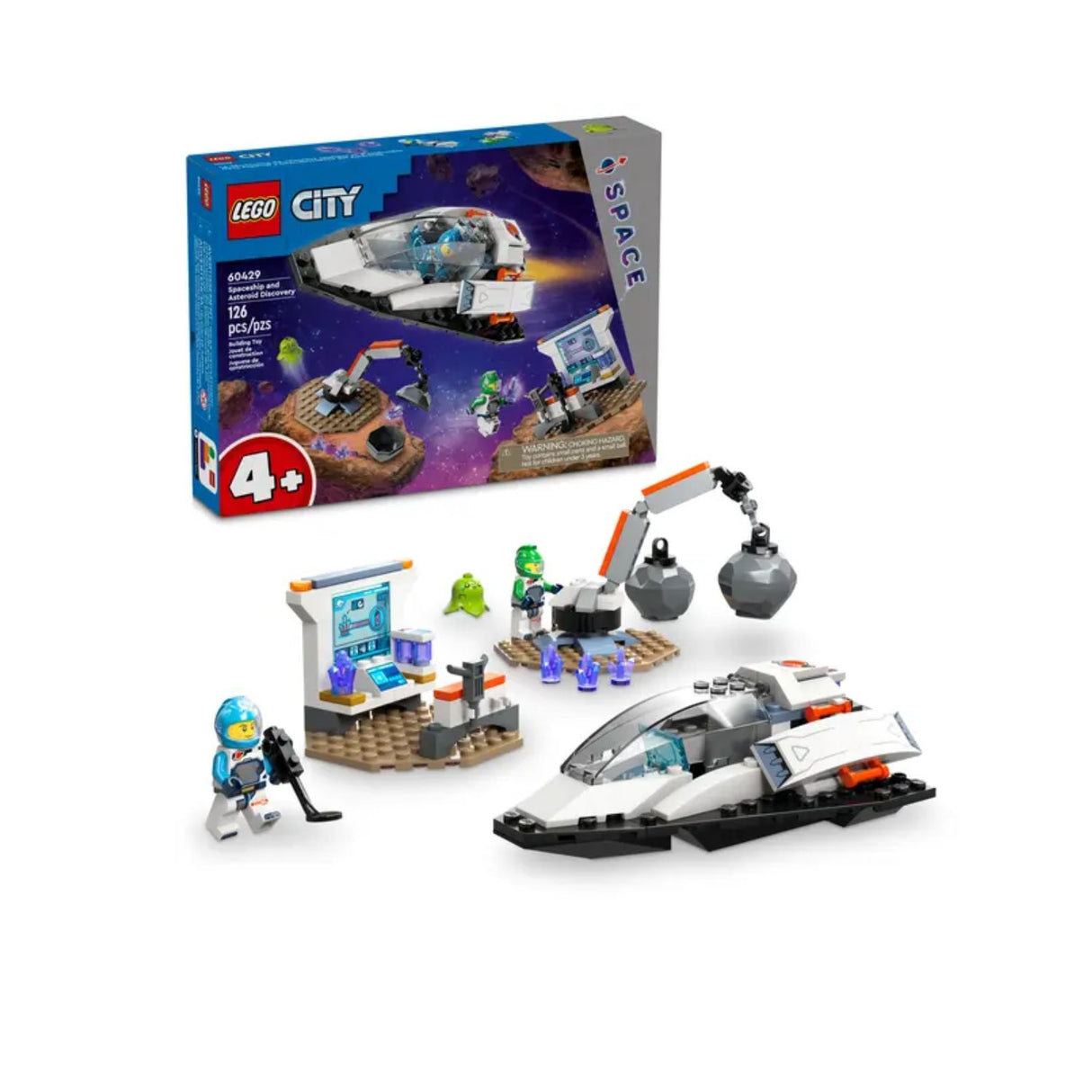 Lego City Spaceship and Asteroid Discovery