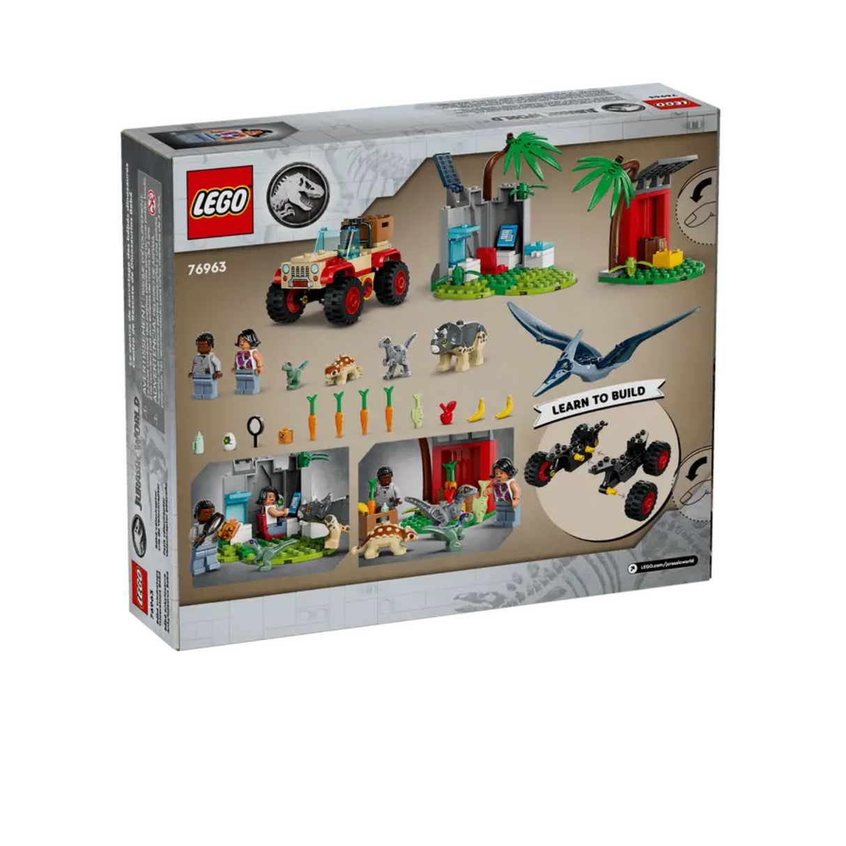 Lego Jurassic World Baby Dinosaur Rescue Center