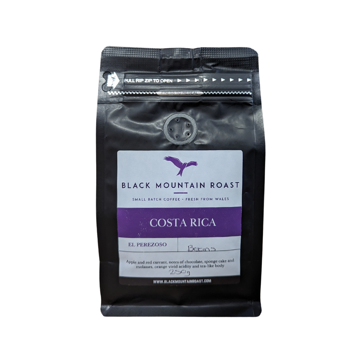 Black Mountain Roast 250g Costa Rica Coffee Beans