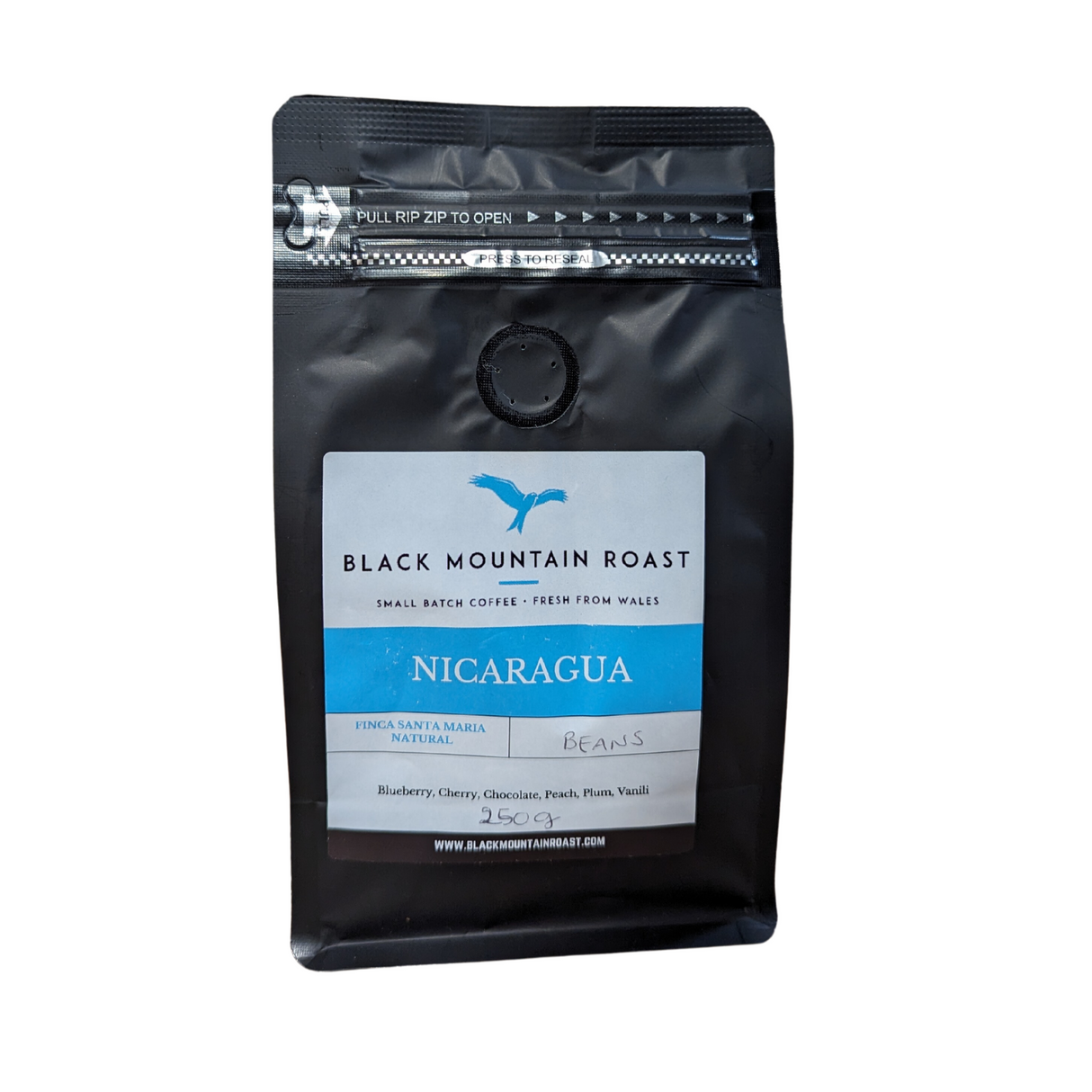 Black Mountain Roast 250g Nicaragua Medium Roast Coffee Beans